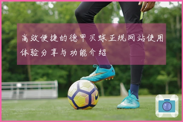 高效便捷的德甲买球正规网站使用体验分享与功能介绍